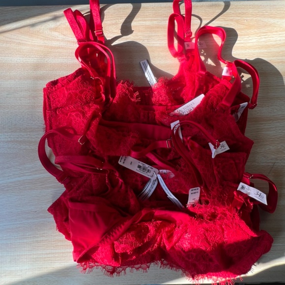 Victoria Secret dream angels  wicked lace unlined balconette bra - Picture 5 of 7